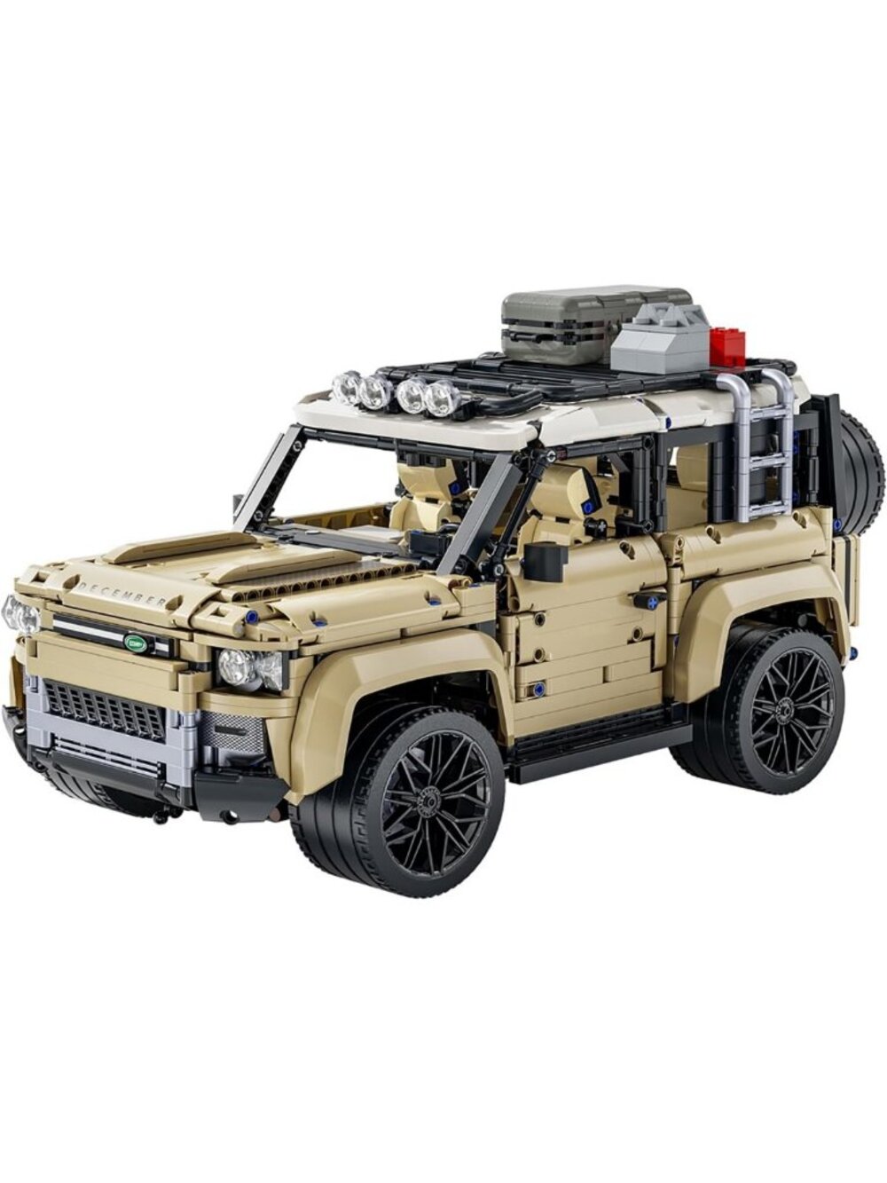 4x4 Off-Road SUV Building Blocks Set, 2693 PCS Model Kit for Teens & Adults